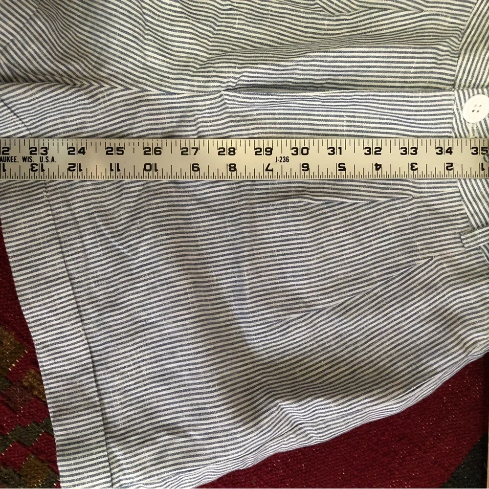 Oliviaceus 100 p linen shorts s